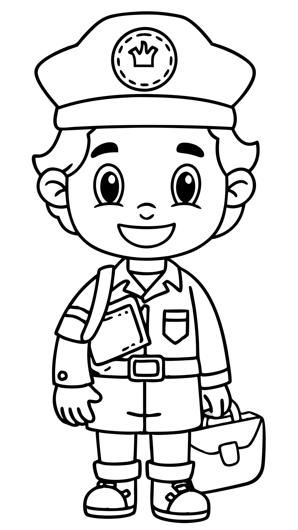 community helpers coloring pages printable